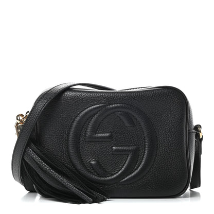 Gucci Pebbled Calfskin Small Soho Disco Bag Black 1 of 12