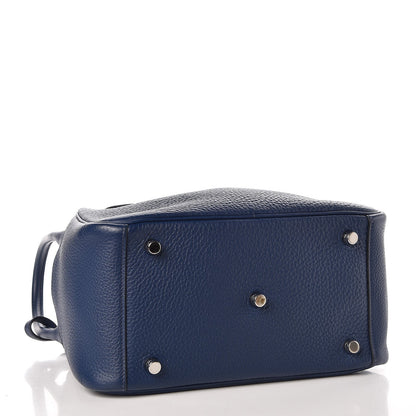 Hermes Taurillon Clemence Lindy 26 Bleu Nuit 4 of 8