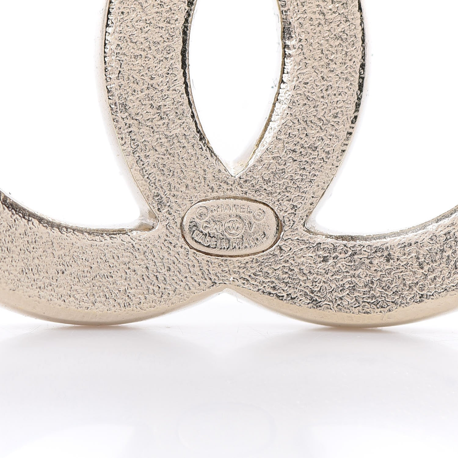 Chanel Crystal Palais Garnier CC Brooch Gold 4 of 5