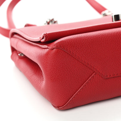 Louis Vuitton Calfskin Lockme II Chain Bag BB Rubis 7 of 8