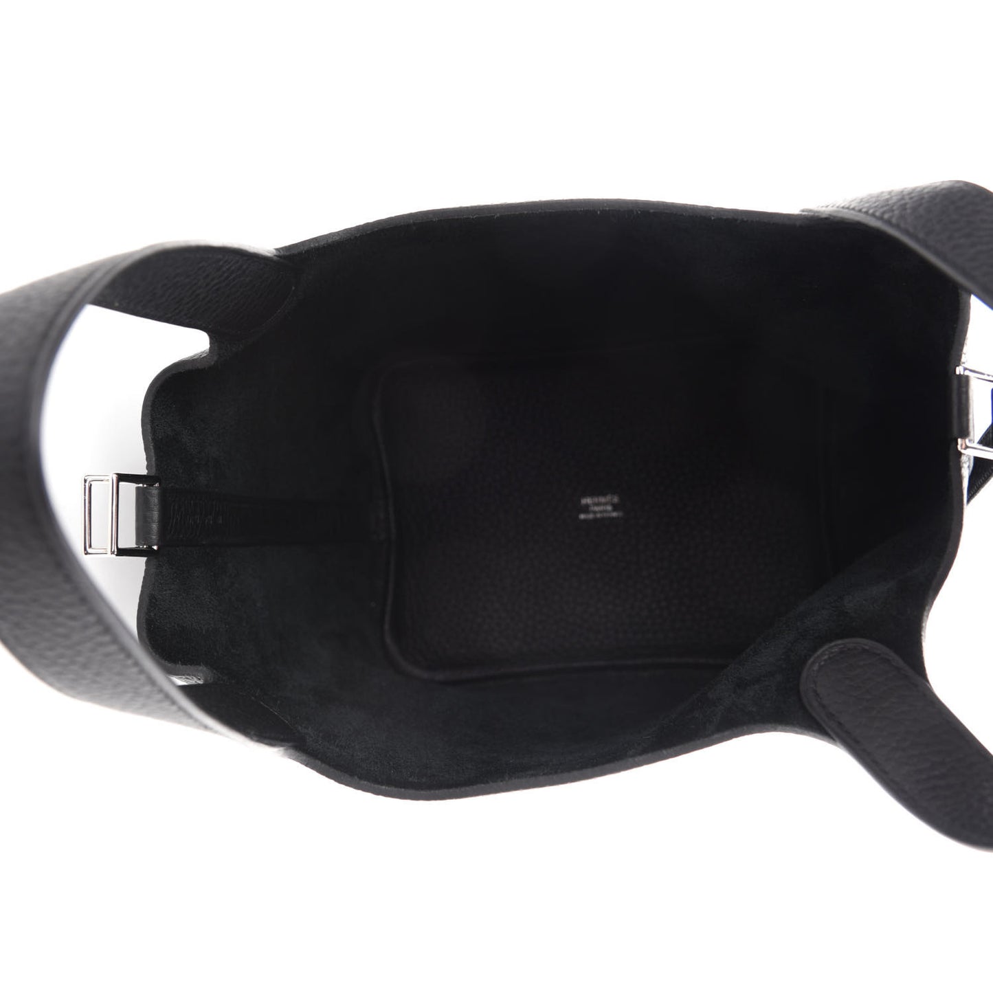 Taurillon Clemence Picotin Lock 18 PM Black