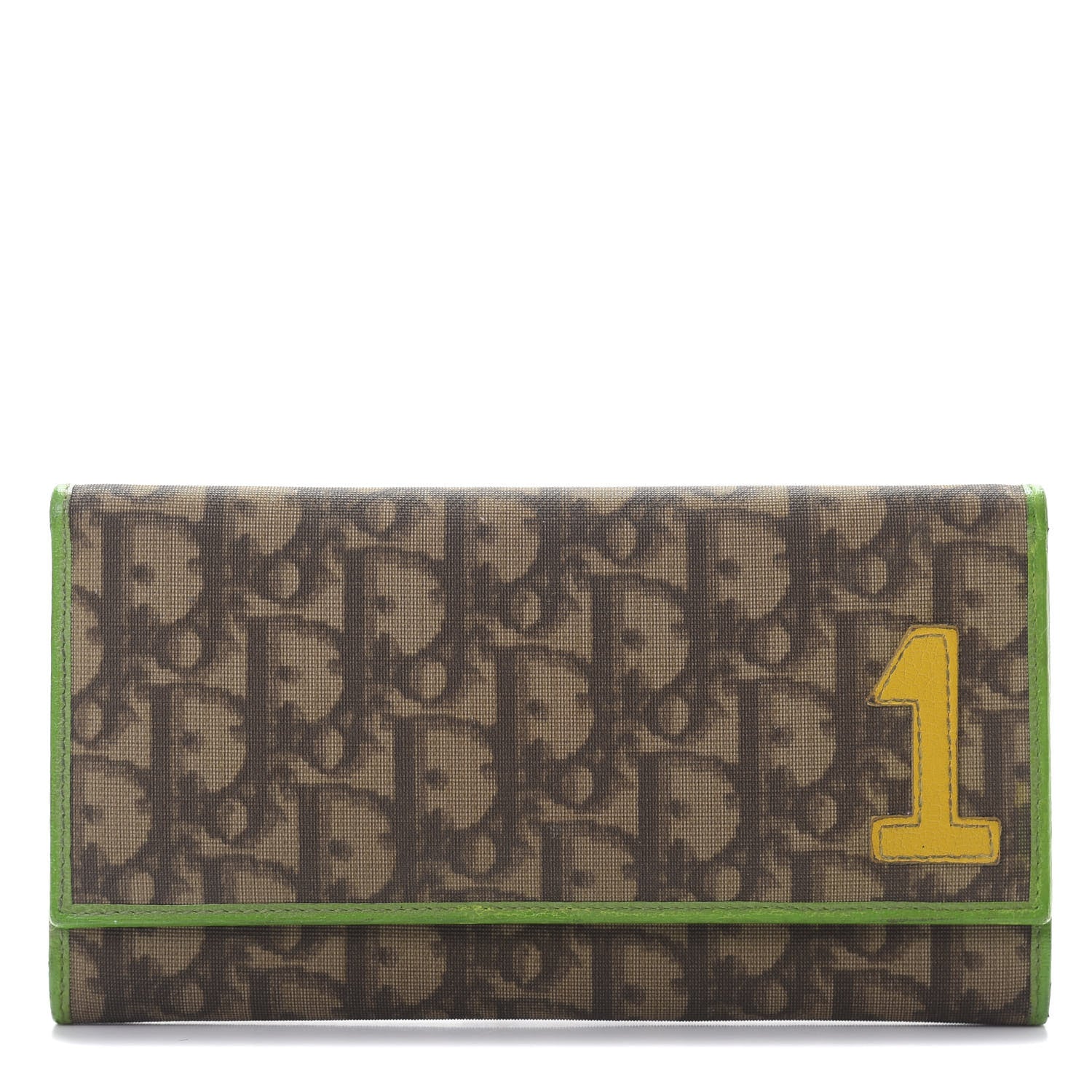 Christian Dior Monogram Rasta Wallet Beige 1 of 11