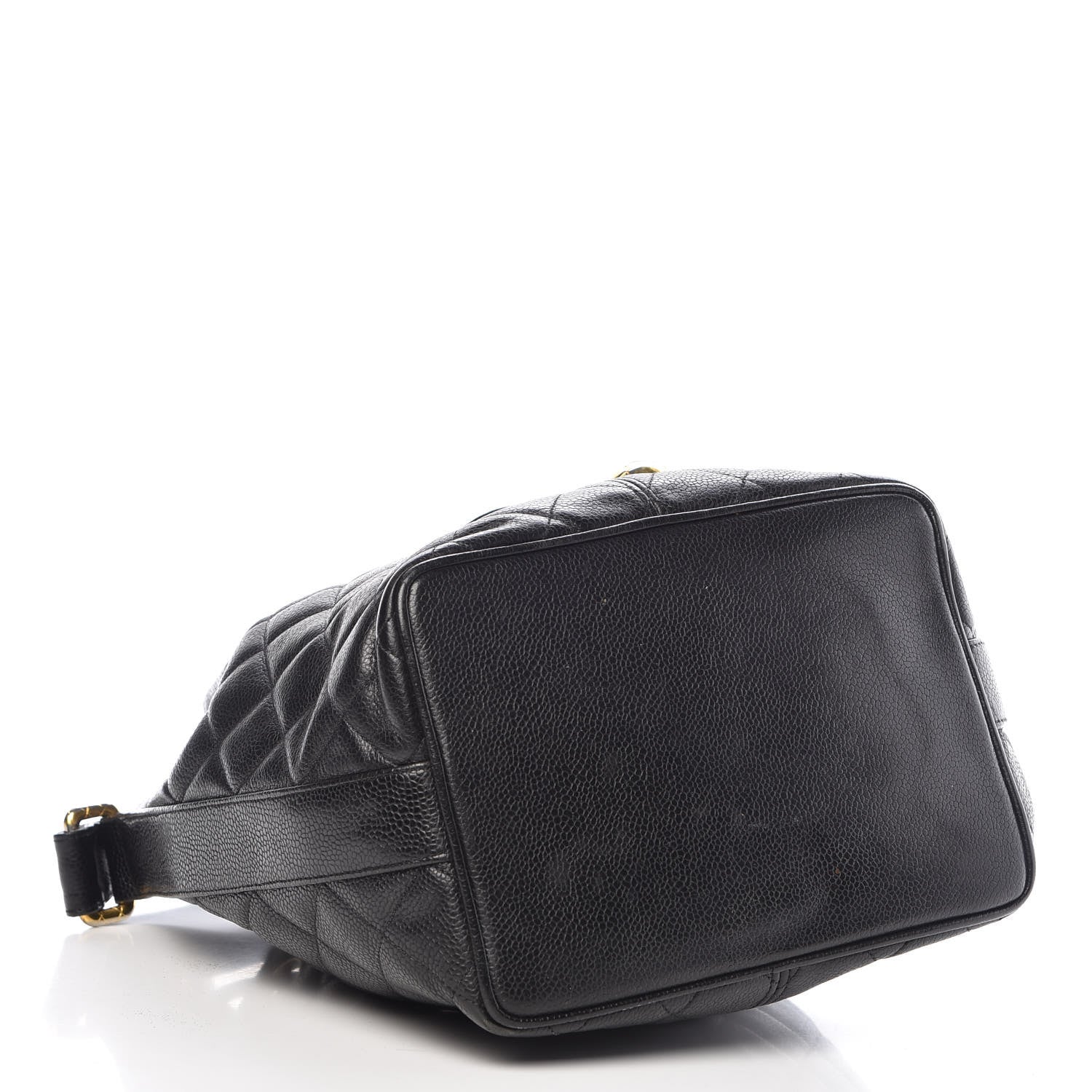 Chanel Caviar Quilted Drawstring Shoulder Bag Black 5 of 12