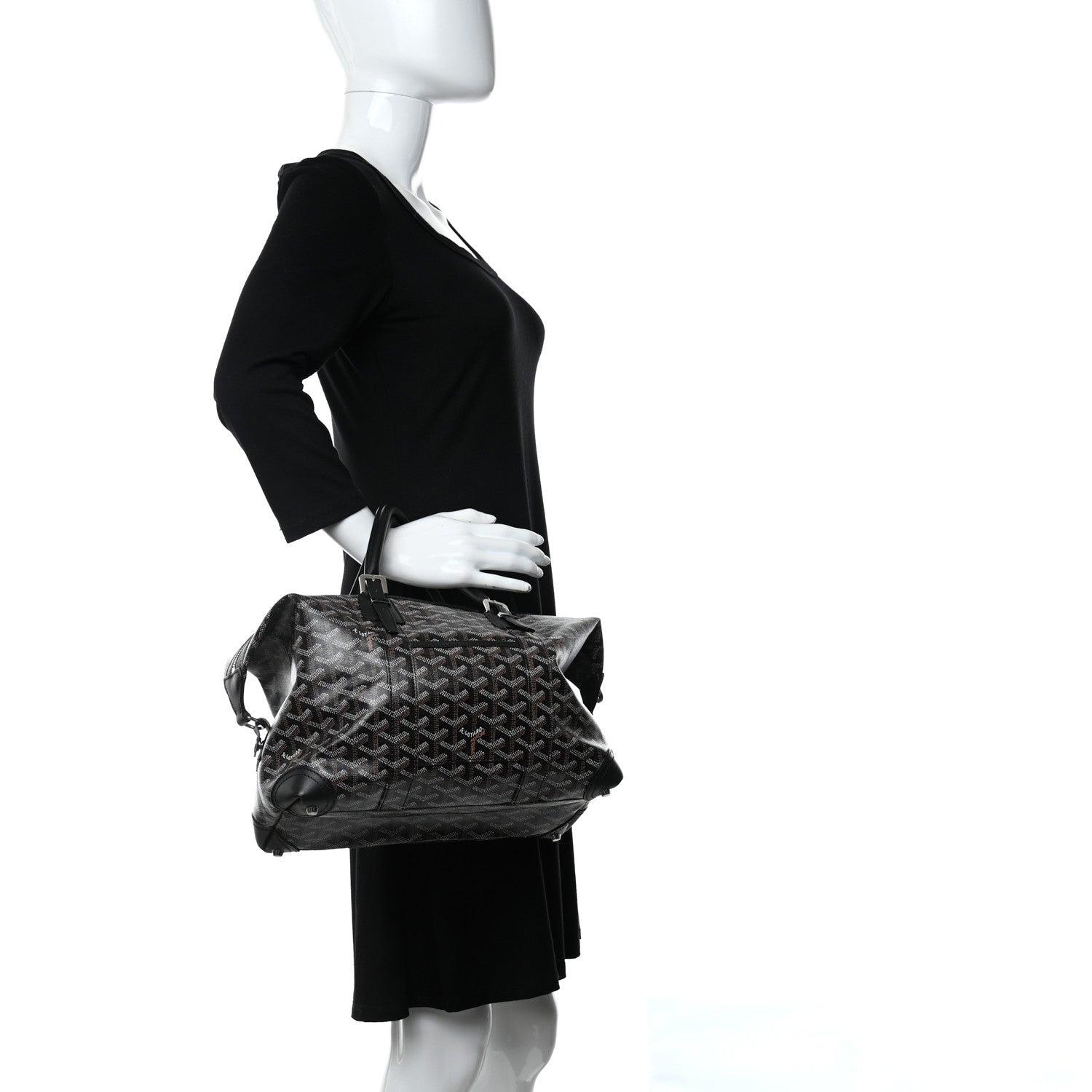 Goyard Goyardine Boeing 30 Black 2 of 8