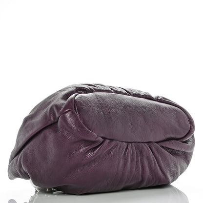 Gucci Calfskin Studded Pelham Tote Purple 4 of 6