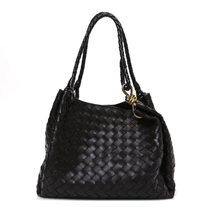 Bottega Veneta Nappa Intrecciato Large Andiamo Parachute Shoulder Bag Fondant 1 of 10