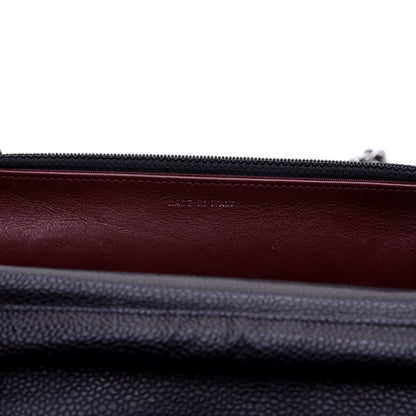 Chanel Caviar Quilted Wallet On Chain WOC Black 9 of 12