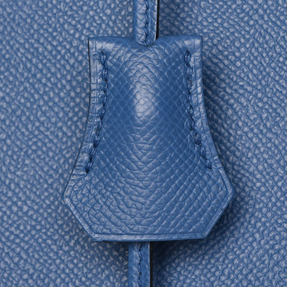Hermes Epsom Birkin 35 Bleu Agate 18 of 29