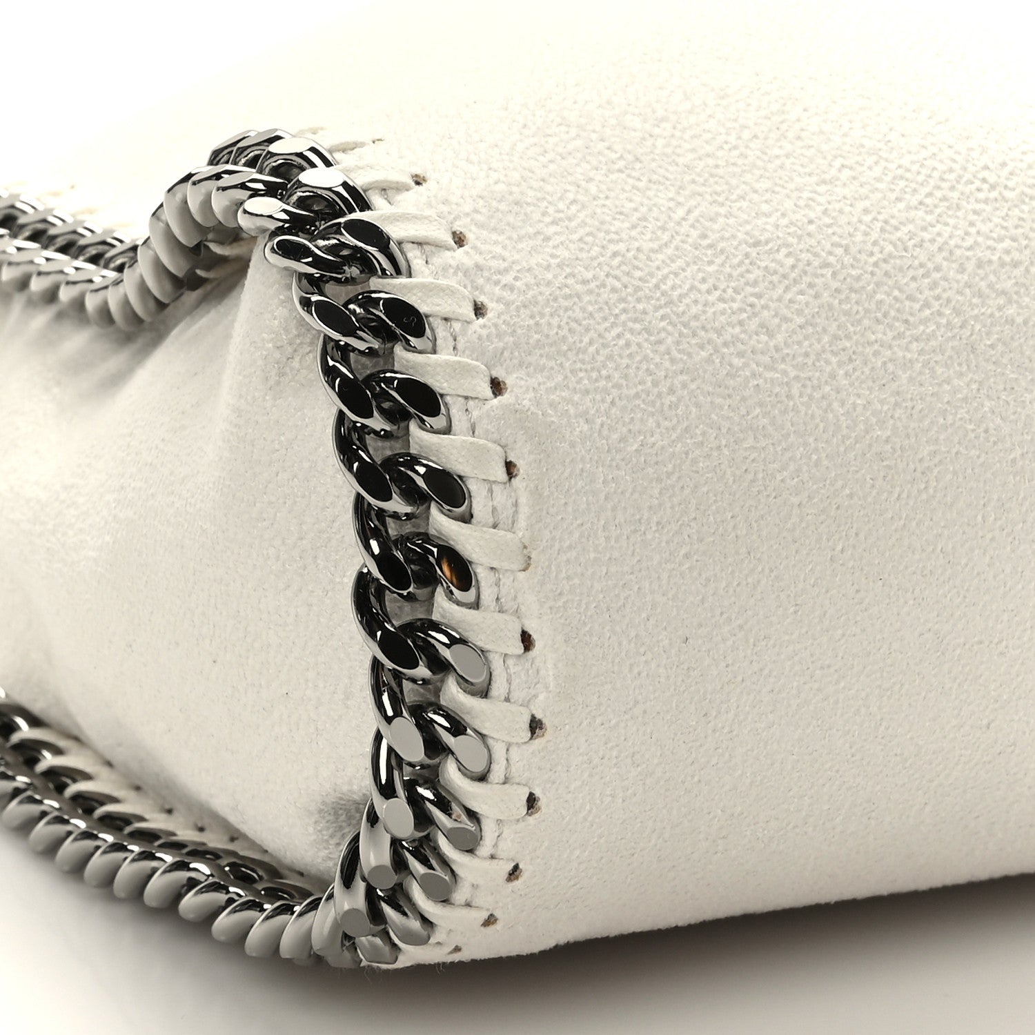 Stella McCartney Shaggy Deer Mini Falabella Shoulder Bag Pearlesce 7 of 8
