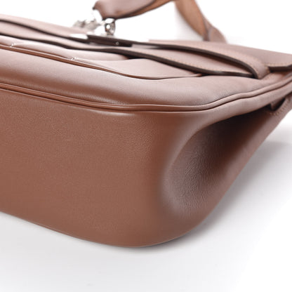 Hermes Veau Swift 28 Sac Berline Marron D'Inde 6 of 9