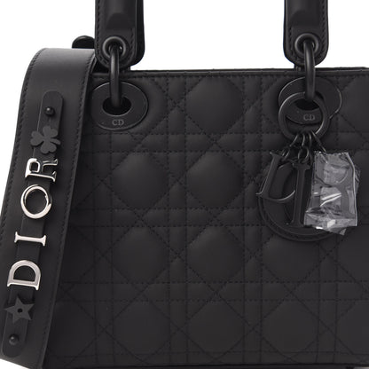 Christian Dior Ultra Matte Calfskin Cannage Small My ABCDior Lady Dior Black 9 of 10