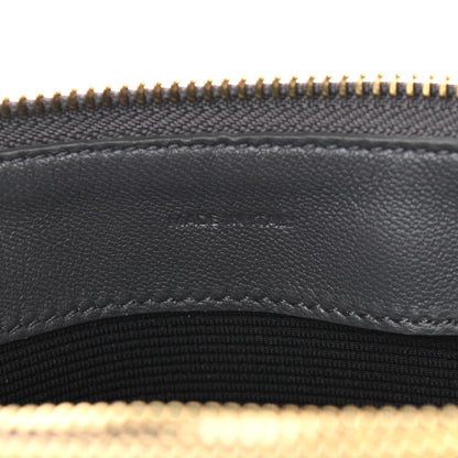 Celine Lambskin Large Trio Crossbody Bag Kohl 10 of 12