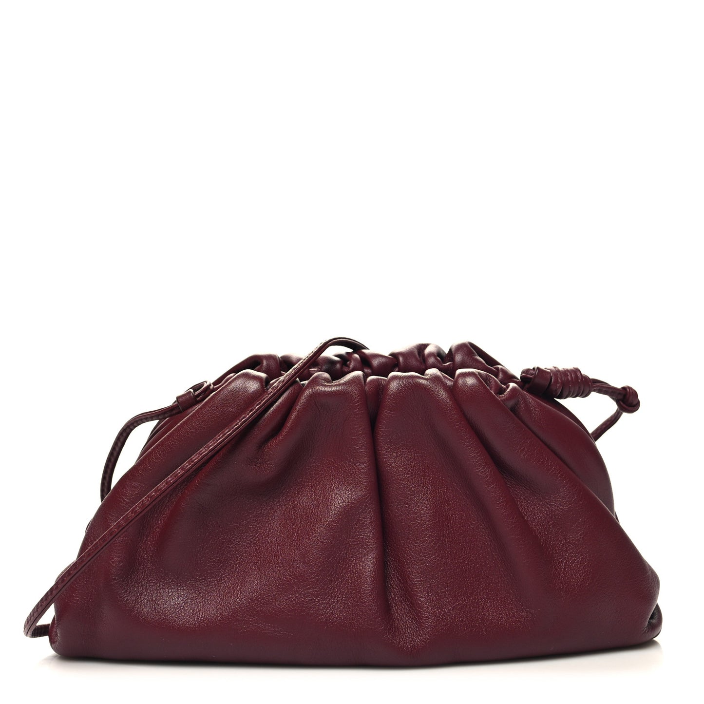 Butter Calfskin The Mini Pouch Bordeaux