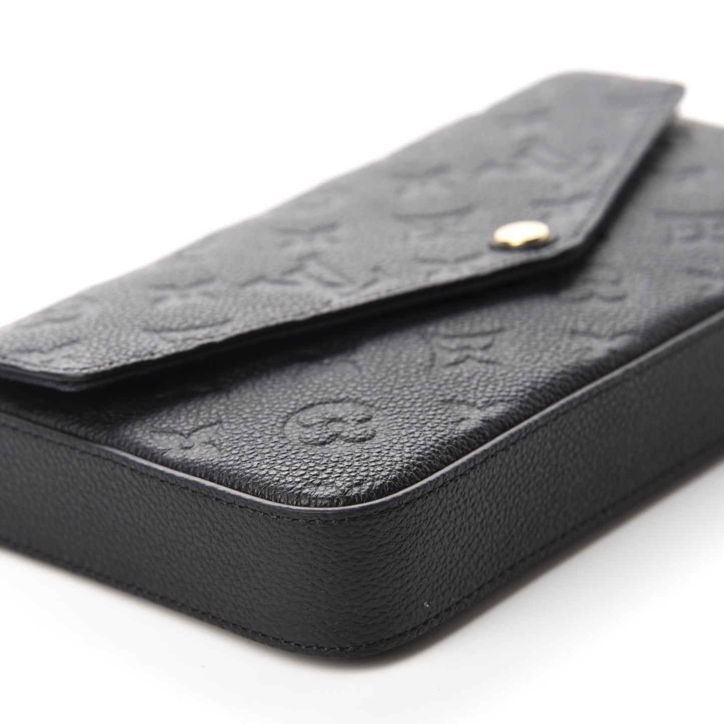 Empreinte Pochette Felicie Chain Wallet Black