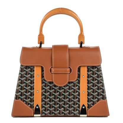 Goyard Goyardine Saigon MM Black Gold 1 of 7