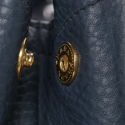 Prada Vitello Daino Shoulder Bag Bluette 22 of 23