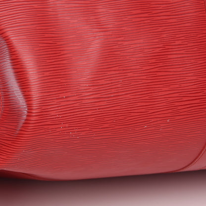 Louis Vuitton Epi Keepall 55 Castillan Red 23 of 23