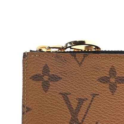 Louis Vuitton Reverse Monogram Zipped Romy Card Holder 8 of 9