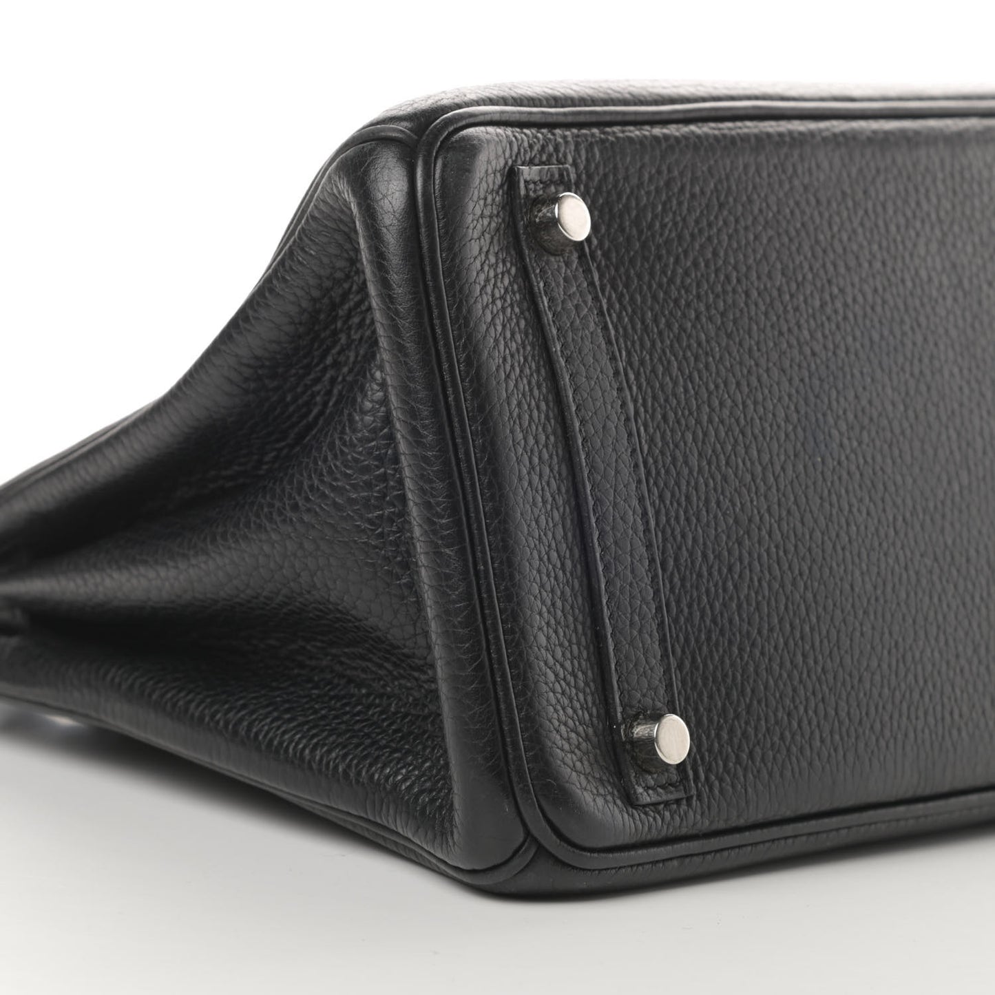 Taurillon Clemence Birkin 30 Black