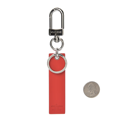Louis Vuitton X SUPREME Epi Key Chain Bag Charm Red 2 of 6