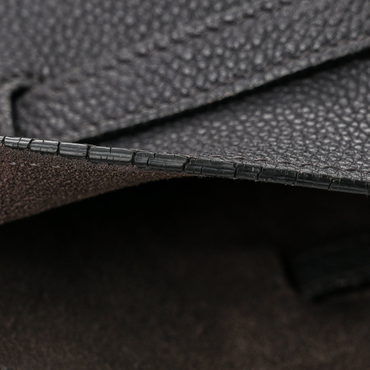 Soft Grained Calfskin Medium Belt Cabas Phantom Medium Grey