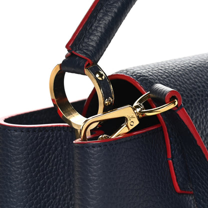 Louis Vuitton Taurillon Capucines BB Marine Rouge 7 of 12