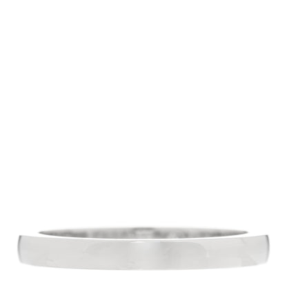 Cartier Platinum Diamond 2.1mm Ballerine Wedding Band Ring 48 4.5 3 of 5