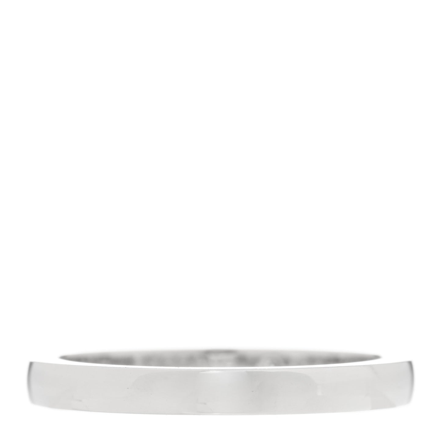 Platinum Diamond 2.1mm Ballerine Wedding Band Ring 48 4.5