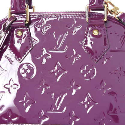 Louis Vuitton Vernis Alma BB Amethyste 12 of 14