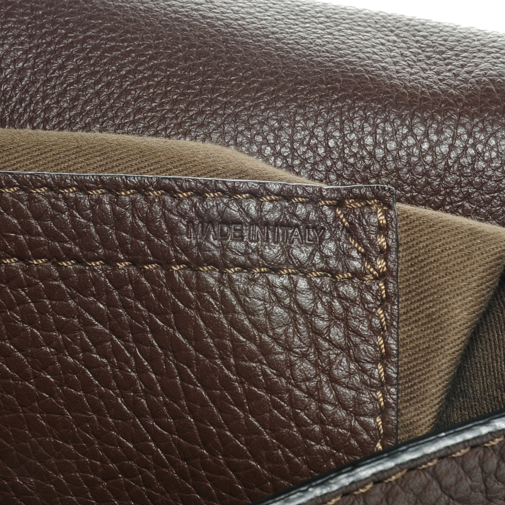 Chloe Calfskin Medium Marcie Round Crossbody Bag Coffee Shot 6 of 10
