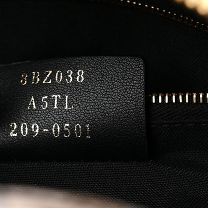 Fendi Vitello Bi-Color FF 1974 Embossed Mini Backpack Maya Black 7 of 9