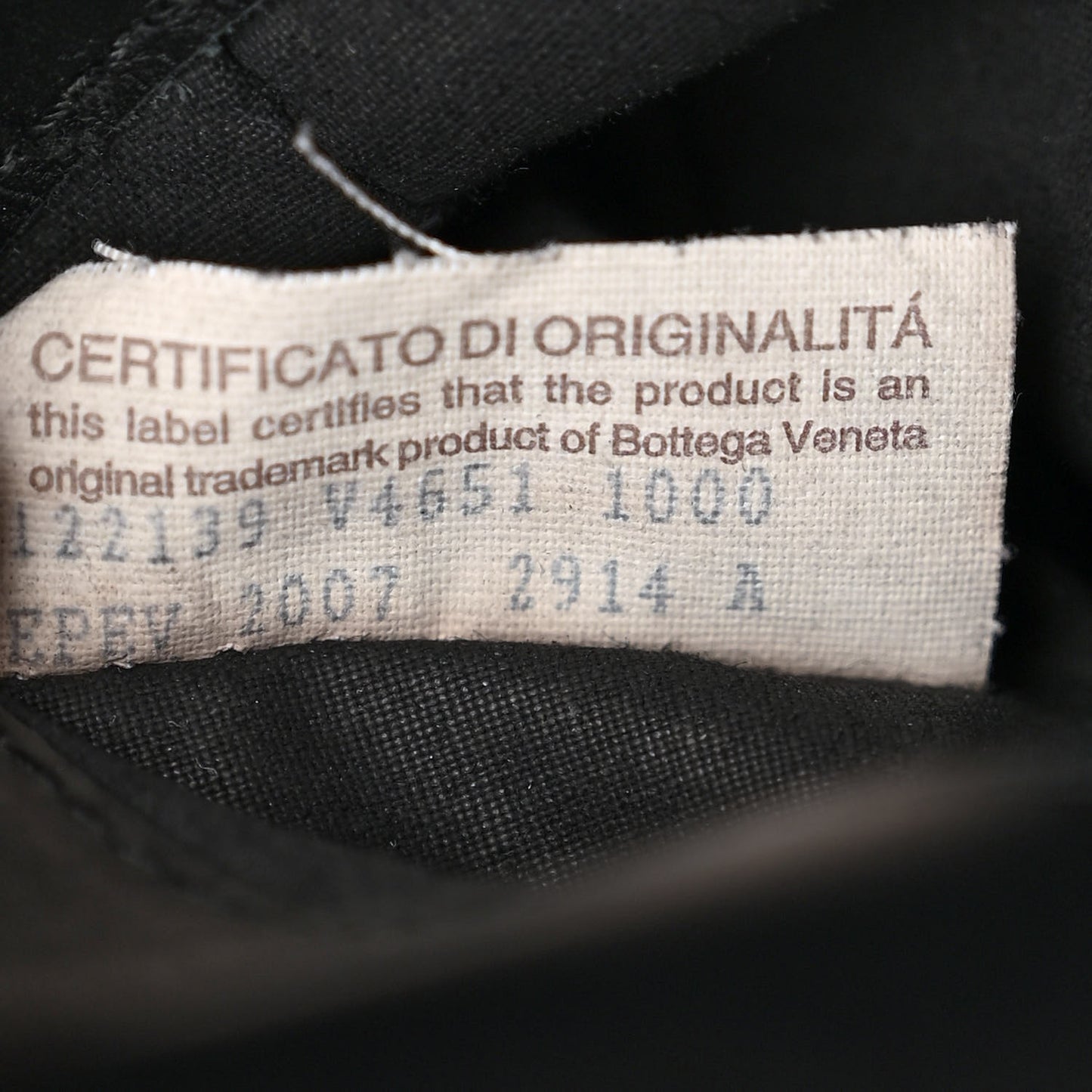 Intrecciato VN Briefcase Black