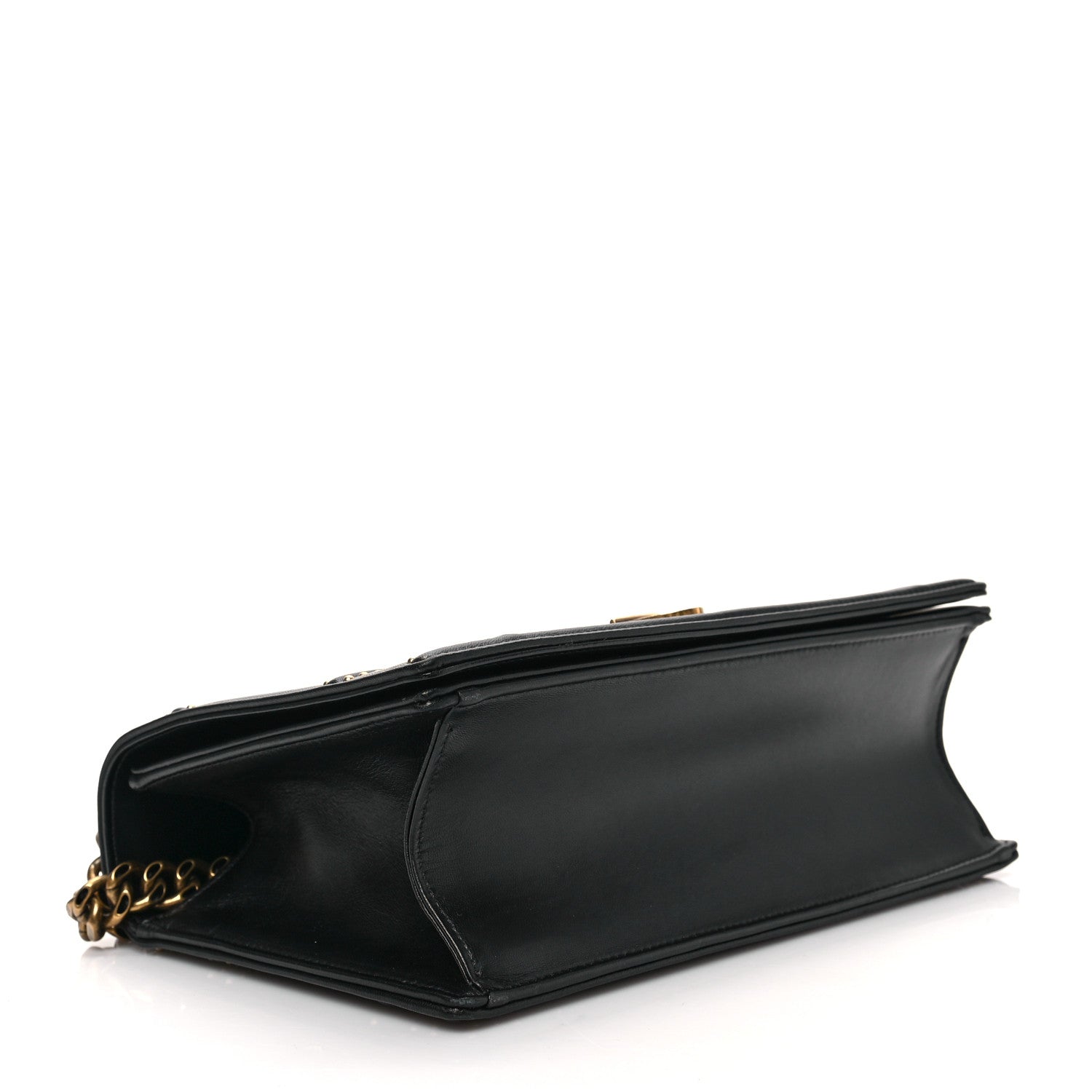 Christian Dior Lambskin Studded Medium Diorama Flap Bag Black 4 of 8