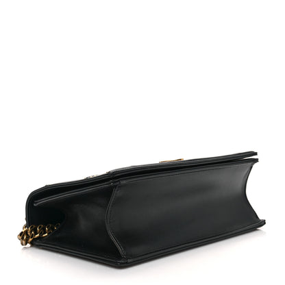 Christian Dior Lambskin Studded Medium Diorama Flap Bag Black 4 of 8