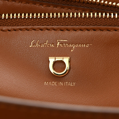 Salvatore Ferragamo Calfskin Joanne Crossbody Sella 6 of 13