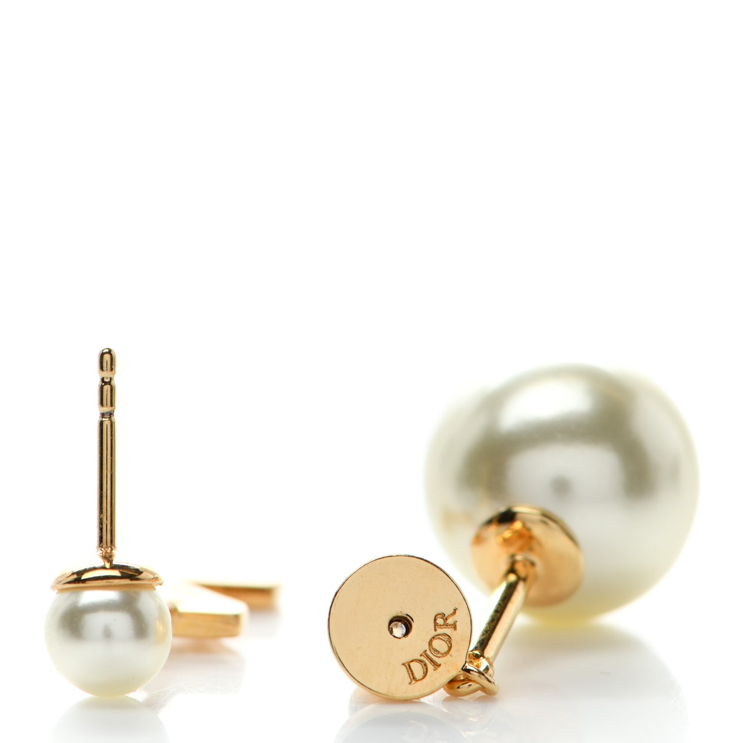 Pearl My ABCDior Z Tribale Earring Gold