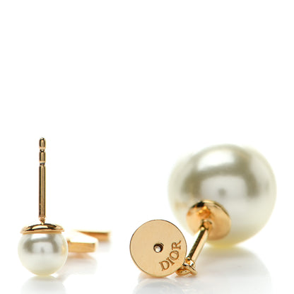 Christian Dior Pearl My ABCDior Z Tribale Earring Gold 3 of 4