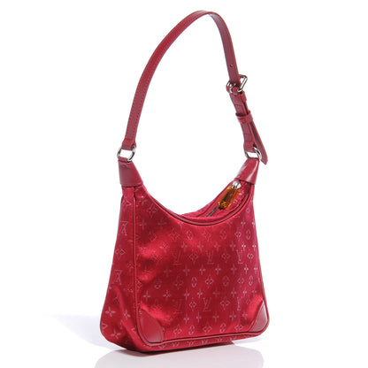 Louis Vuitton Satin Little Boulogne Red 3 of 7