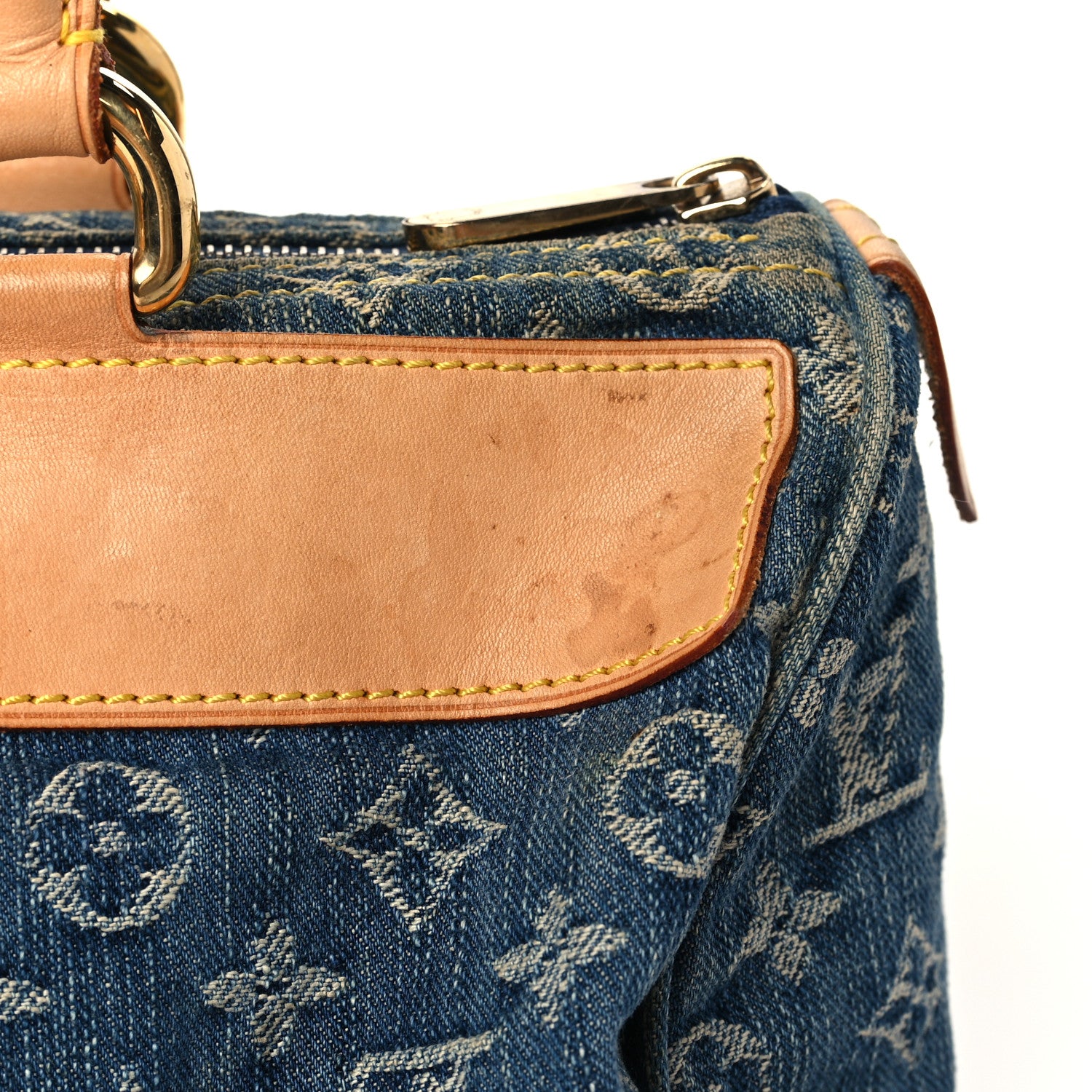Louis Vuitton Monogram Denim Neo Speedy Blue 11 of 12