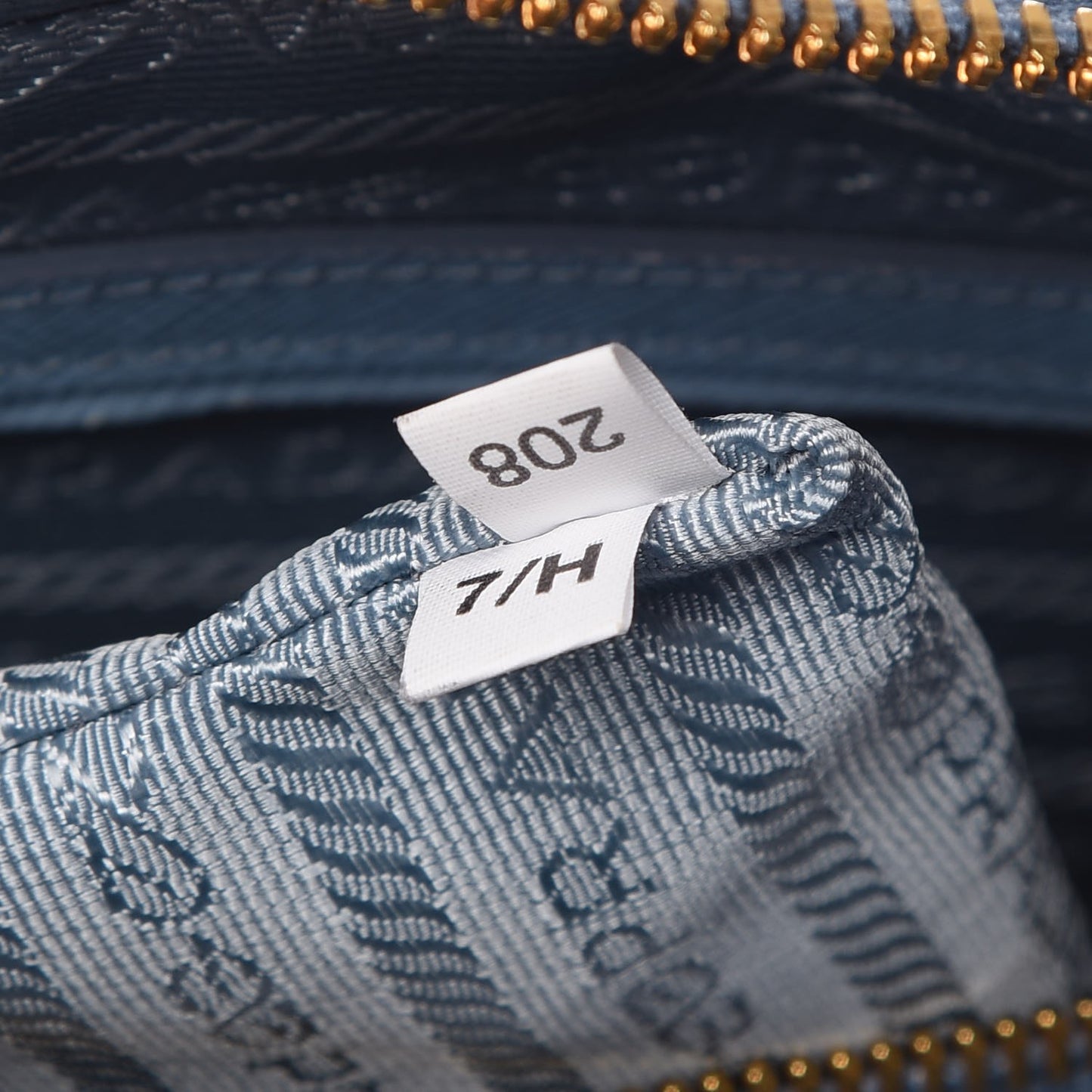 Saffiano Lux Petite Bowler Blue