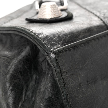 Balenciaga Agneau Giant 21 Silver Hardware Folder Black 17 of 40