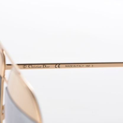 Christian Dior Split 1 Aviator Sunglasses Gold 5 of 7