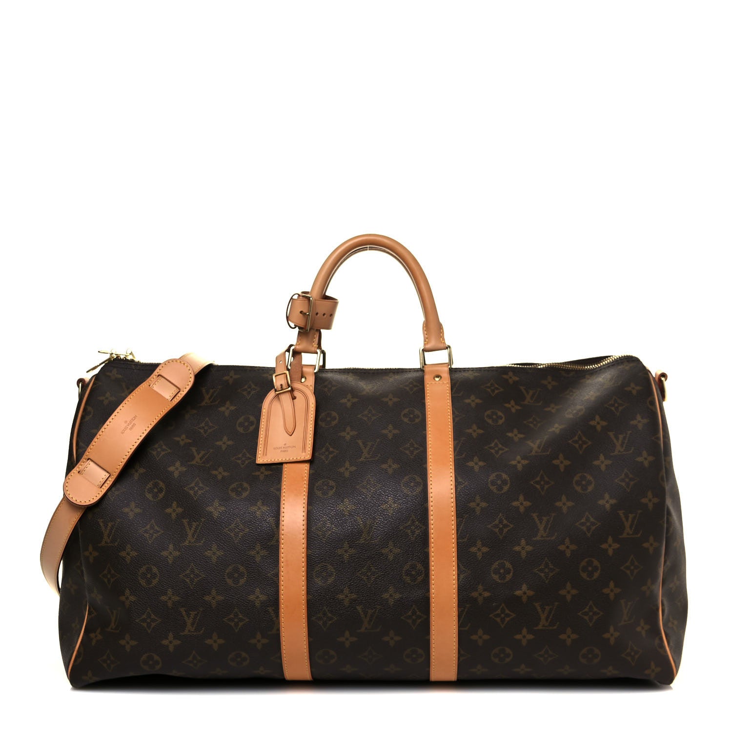 Louis Vuitton Monogram Keepall Bandouliere 55 1 of 12