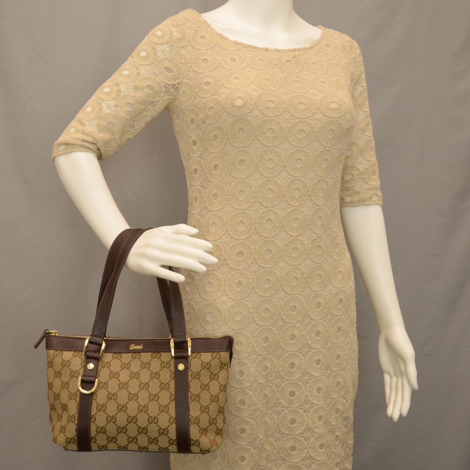 Gucci Monogram Small Abbey 2 of 9