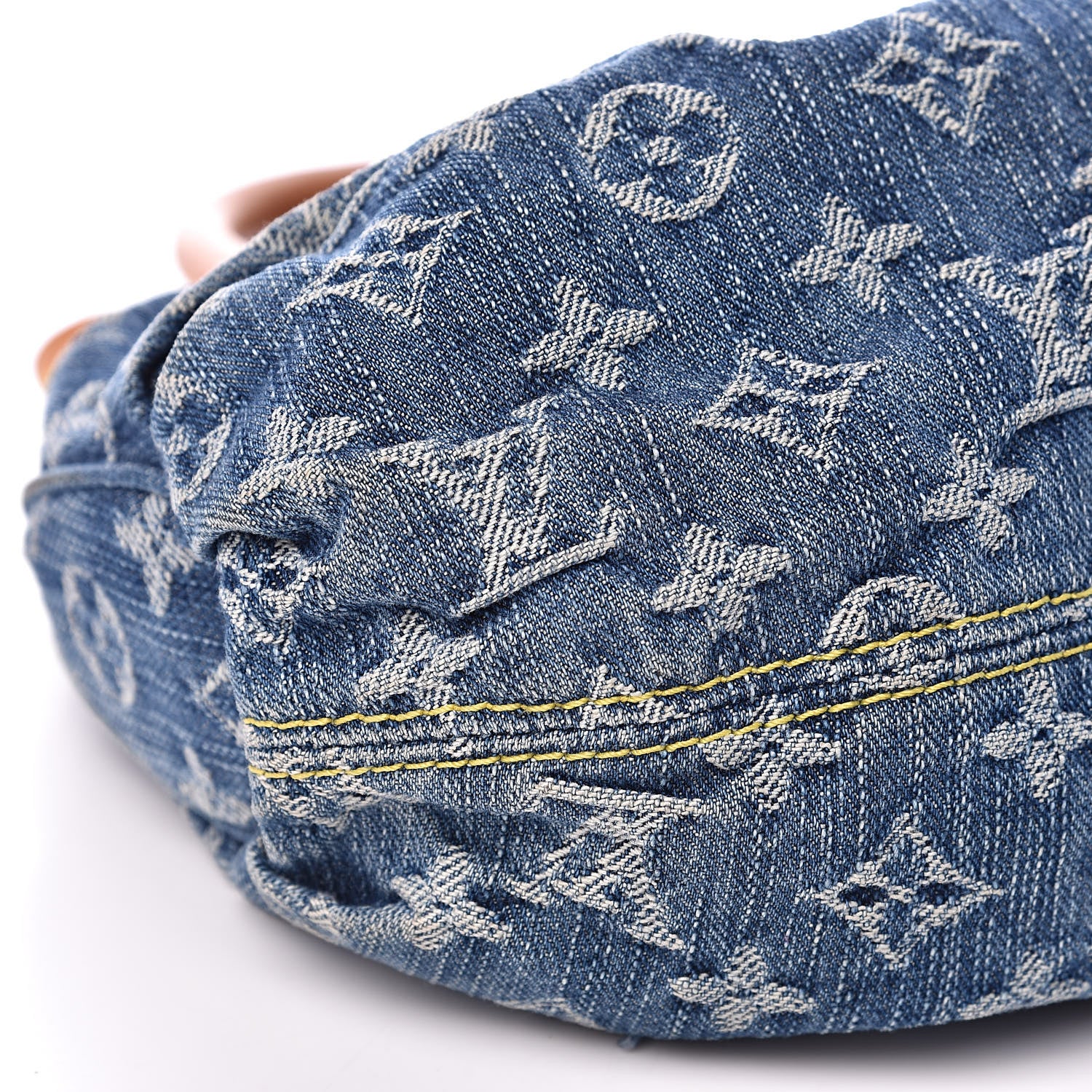 Louis Vuitton Monogram Denim Pleaty Blue 8 of 13