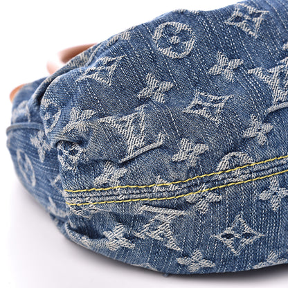 Louis Vuitton Monogram Denim Pleaty Blue 8 of 13