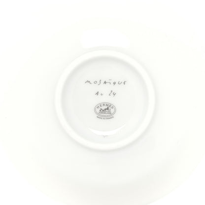 Hermes Porcelain Mosaique au 24 Soy Dish Platine 5 of 6