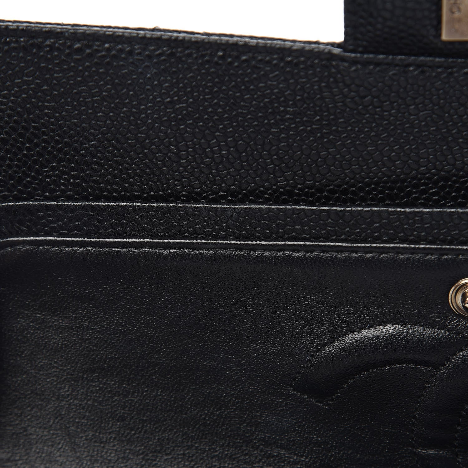 Chanel Caviar Quilted Medium Double Flap Black 6 of 12
