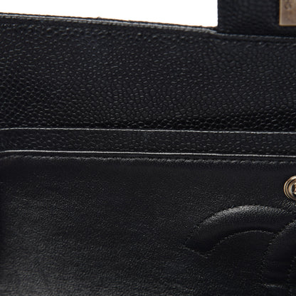 Chanel Caviar Quilted Medium Double Flap Black 6 of 12