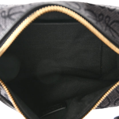 Loewe Jacquard Anagram Calfskin Small Cubi Bag Anthracite Black 5 of 9